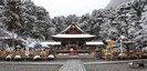 雪景色の出雲大神宮