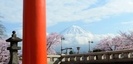 鳥居と富士山